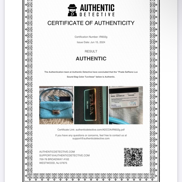 EUC Prada Turchese Saffiano Lux Convertible 2 in 1 Sound Bag - Picture 16 of 16